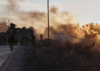 Bombardement d’une base militaire syrienne près d’Al-Yaaroubiya