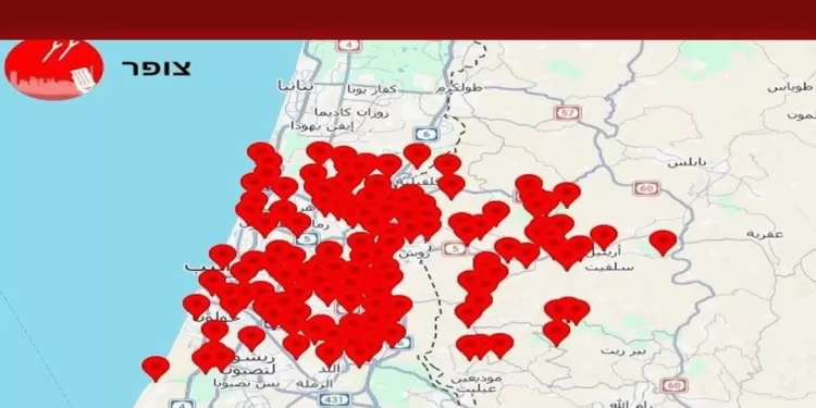 Guerre au Proche-Orient: Les sirènes retentissent à Tel-Aviv 1 - Le Progrès Egyptien