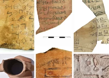 Découverte de 13 000 nouveaux ostraca au site d’Athribis, à Sohag