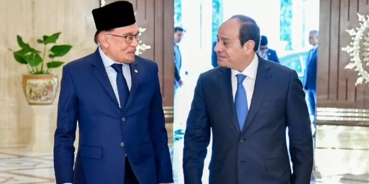 Al-Sissi reçoit un appel téléphonique du PM malaisien 1 - Le Progrès Egyptien