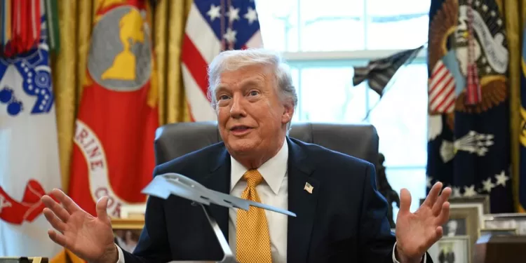 US President Donald Trump speaks after signing an executive order on fraud in the Oval Office at the White House in Washington, DC, on March 16, 2026. (Photo by ANNABELLE GORDON / AFP)