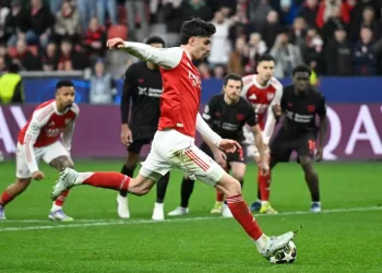 Ligue des champions: très poussif, Arsenal arrache le match nul grâce à Kai Havertz