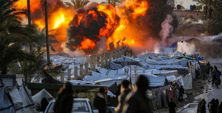 Gaza: la Défense civile annonce un mort et plusieurs blessés dans une frappe israélienne 1 - Le Progrès Egyptien