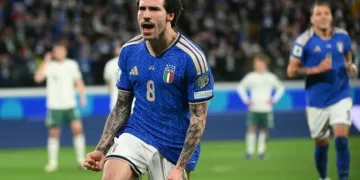 Mondial-2026: l’Italie passe l’obstacle nord-irlandais et défiera la Bosnie