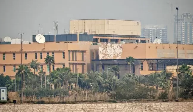 Guerre en Iran : L’ambassade américaine à Bagdad frappée par un drone 1 - Le Progrès Egyptien