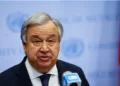 Guterres renouvelle son appel à la paix au Moyen-Orient et à la fin de la guerre