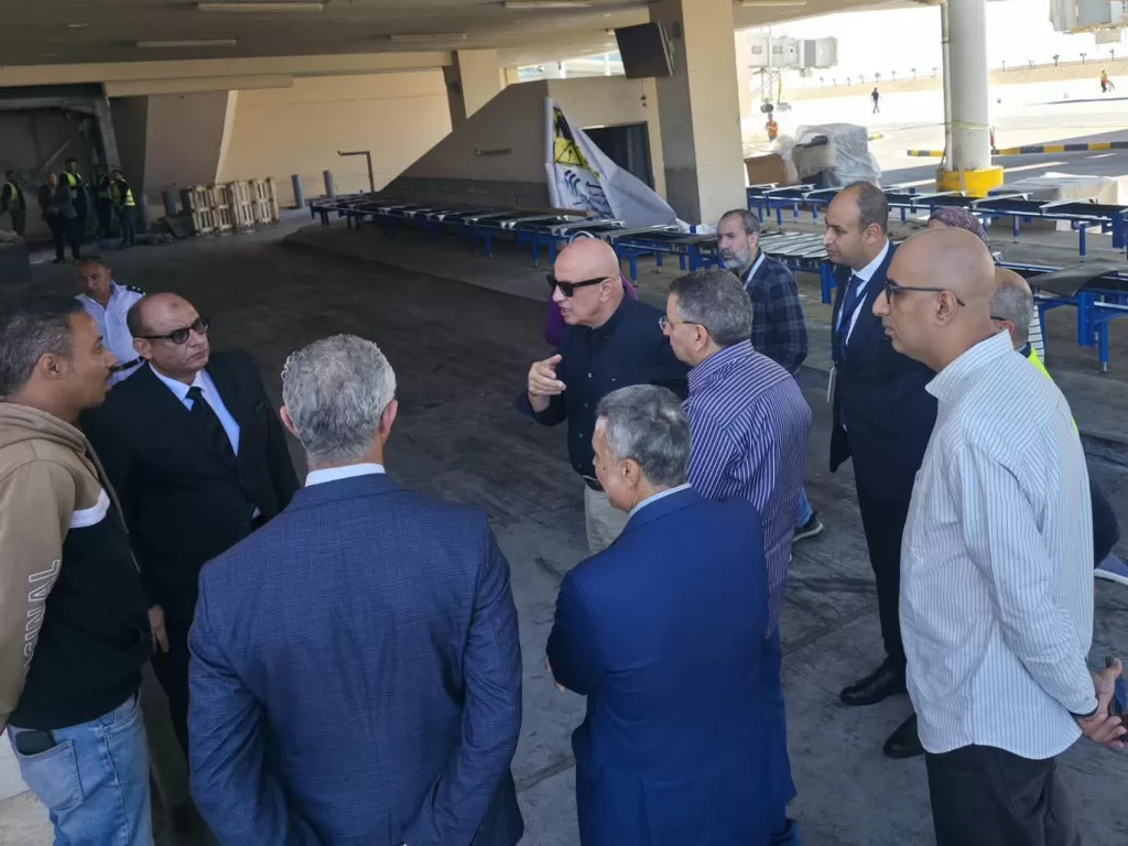 Inspection inopinée à l’aéroport d’Alexandrie 9 - Le Progrès Egyptien