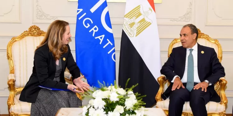 Migrations : le chef de la diplomatie égyptienne reçoit la directrice générale de l'OIM 2 - Le Progrès Egyptien Migrations : le chef de la diplomatie égyptienne reçoit la directrice générale de l'OIM 1 - Le Progrès Egyptien