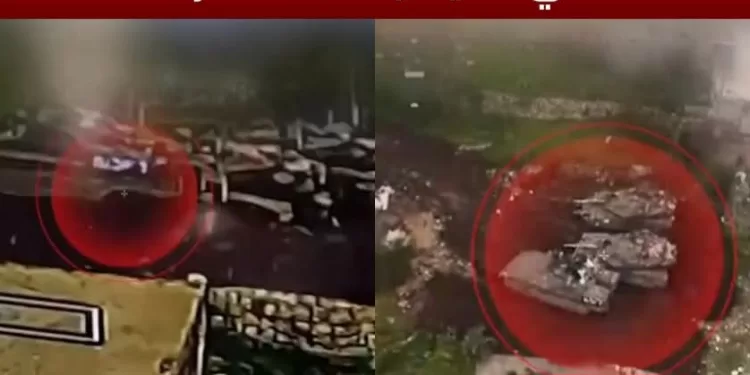 Liban: Destruction d'un blindé israélien 1 - Le Progrès Egyptien