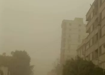 Tempête de sable au Caire