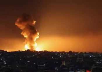 Une frappe israélienne à la région de Bir al-Abed à Beyrouth