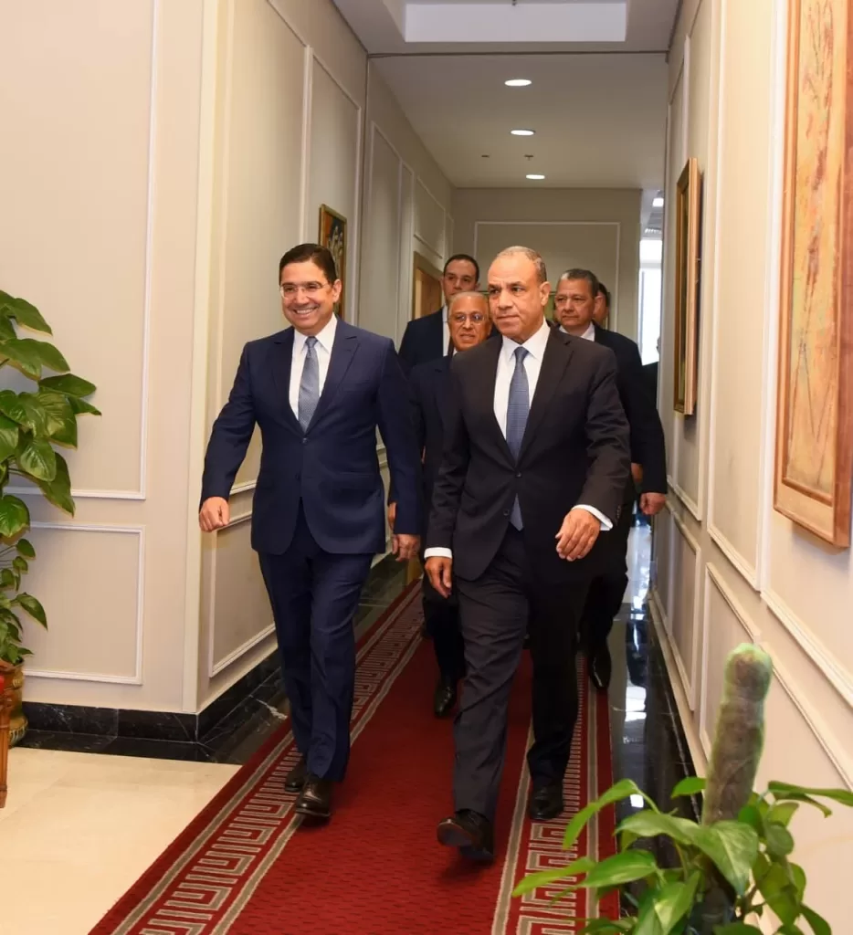 Le ministre des Affaires étrangères reçoit son homologue marocain 4 - Le Progrès Egyptien Le ministre des Affaires étrangères reçoit son homologue marocain 3 - Le Progrès Egyptien