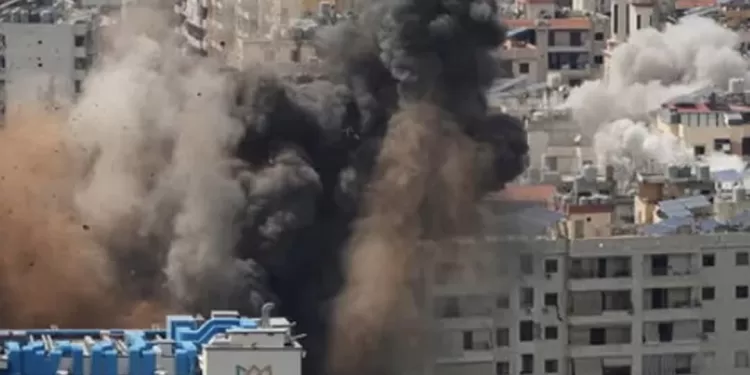 Beyrouth frappée par une vague de raids meurtriers 2 - Le Progrès Egyptien Beyrouth frappée par une vague de raids meurtriers 1 - Le Progrès Egyptien