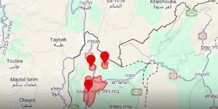 Des sirènes retentissent dans la colonie israélienne de Kiryat Shmona 1 - Le Progrès Egyptien