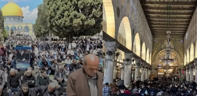 Première prière du vendredi à la mosquée d'Al-Aqsa depuis 40 jours 1 - Le Progrès Egyptien
