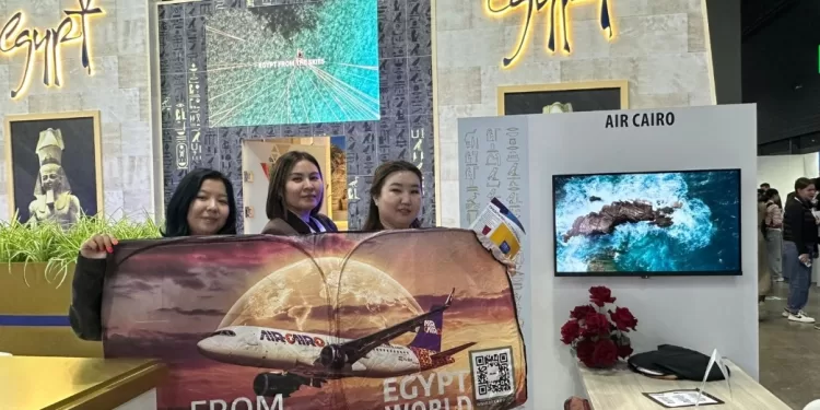 Kazakhstan: Air Cairo brille au salon touristique KITF 2026   1 - Le Progrès Egyptien