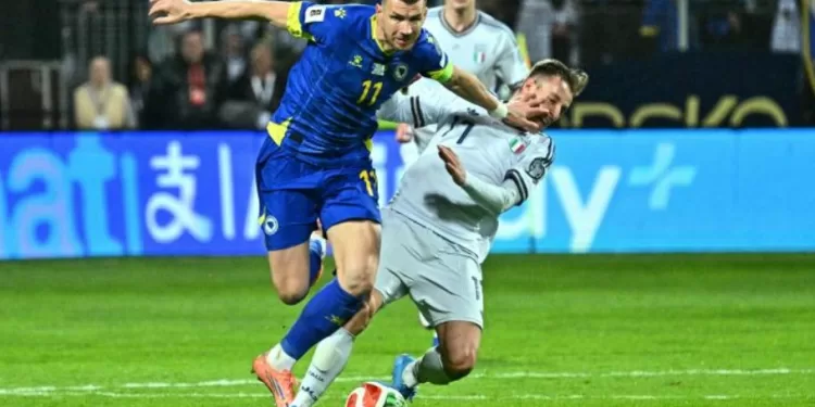 L'Italie, sortie par la Bosnie, ratera un troisième Mondial consécutif 1 - Le Progrès Egyptien