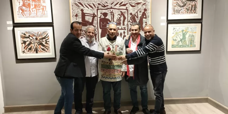 Hassan Ghanem : « Beni Hassan » et la philosophie de la fusion entre ligne et couleur 1 - Le Progrès Egyptien