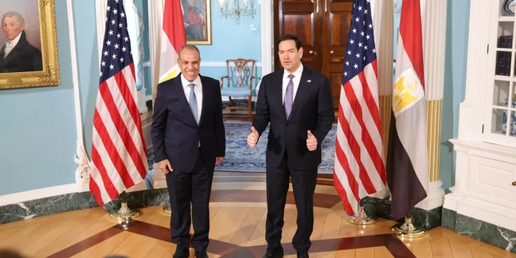 Abdel Aati et Rubio se concertent à Washington sur les évolutions régionales 2 - Le Progrès Egyptien Abdel Aati et Rubio se concertent à Washington sur les évolutions régionales 1 - Le Progrès Egyptien
