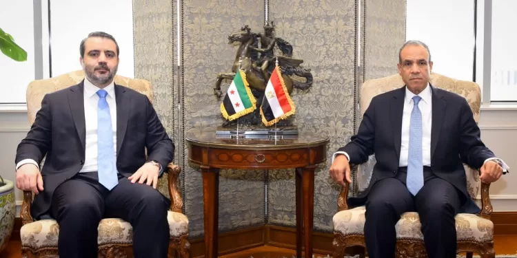 Abdel Aati s'entretient avec son homologue syrien et réaffirme le soutien du Caire à la souveraineté de la Syrie 1 - Le Progrès Egyptien