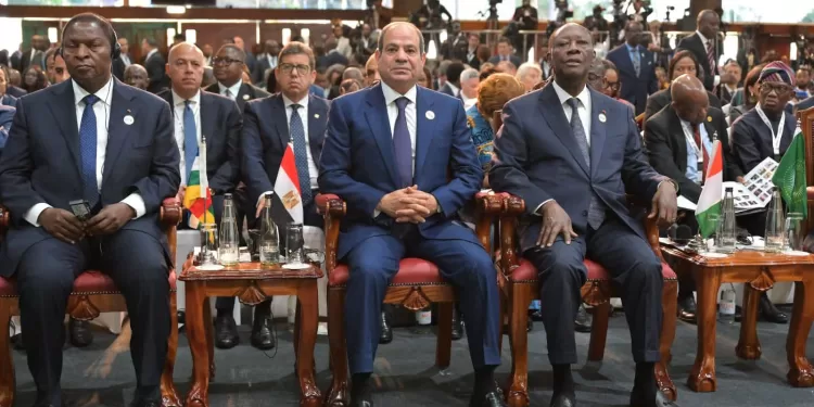 Al-Sissi au Sommet Afrique-France: Il n'y a pas de développement sans paix 2 - Le Progrès Egyptien Al-Sissi au Sommet Afrique-France: Il n'y a pas de développement sans paix 1 - Le Progrès Egyptien