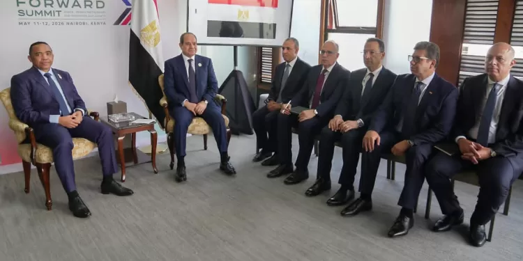 Entretien Sissi-Randrianirina: <br>Renforcer les relations Égypte/Madagascar 2 - Le Progrès Egyptien Entretien Sissi-Randrianirina: <br>Renforcer les relations Égypte/Madagascar 1 - Le Progrès Egyptien
