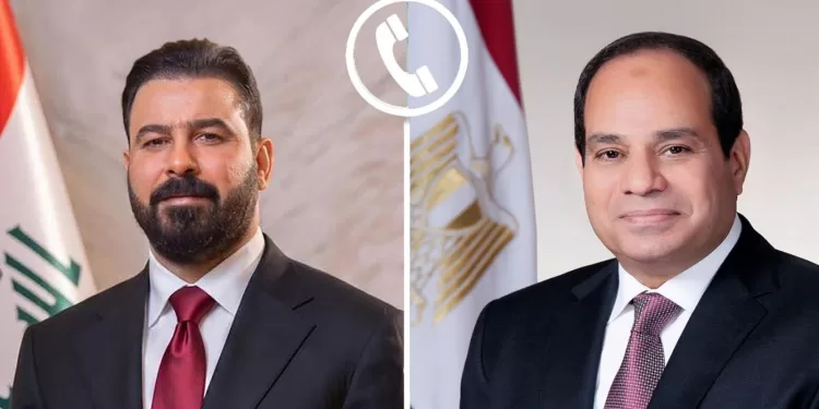 Entretien téléphonique entre le président Al-Sissi et le chef du gouvernement irakien 2 - Le Progrès Egyptien Entretien téléphonique entre le président Al-Sissi et le chef du gouvernement irakien 1 - Le Progrès Egyptien