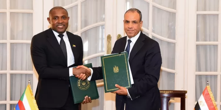 Première session de la commission mixte Égypte-Comores pour renforcer la coopération bilatérale 2 - Le Progrès Egyptien Première session de la commission mixte Égypte-Comores pour renforcer la coopération bilatérale 1 - Le Progrès Egyptien