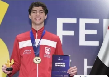 L’escrimeur égyptien Youssef Chamel sacré champion du monde