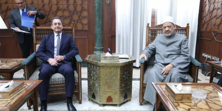 Ahmed Al-Tayeb plaide pour un renforcement de la coopération éducative 2 - Le Progrès Egyptien Ahmed Al-Tayeb plaide pour un renforcement de la coopération éducative 1 - Le Progrès Egyptien