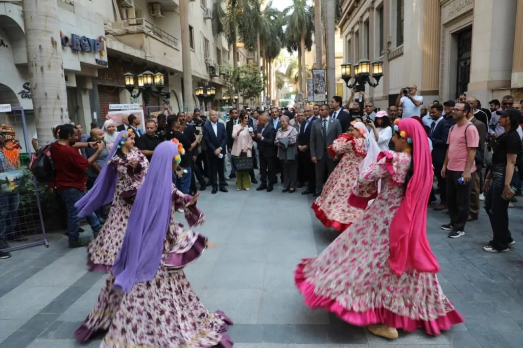 Lancement publique de l'initiative « Rue des Arts », au Caire Khédival 3 - Le Progrès Egyptien