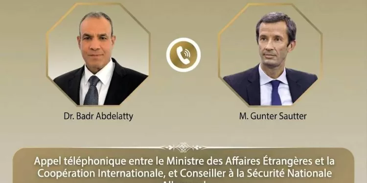L'Égypte et l'Allemagne plaident pour la diplomatie face aux tensions régionales 2 - Le Progrès Egyptien L'Égypte et l'Allemagne plaident pour la diplomatie face aux tensions régionales 1 - Le Progrès Egyptien