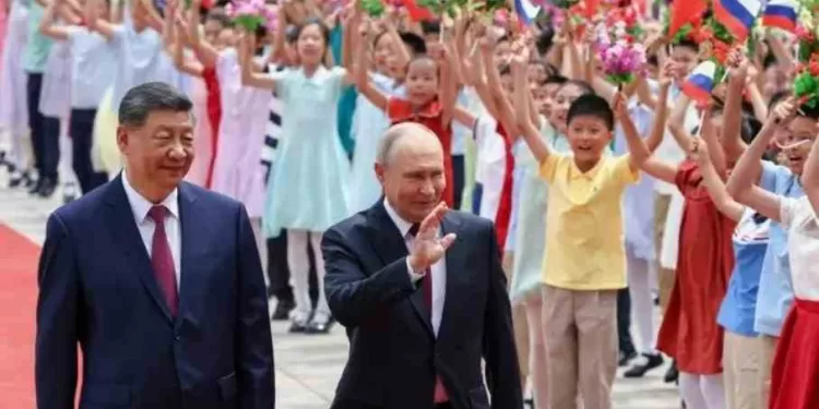 En Chine: Poutine affiche une alliance "inébranlable" 2 - Le Progrès Egyptien En Chine: Poutine affiche une alliance "inébranlable" 1 - Le Progrès Egyptien