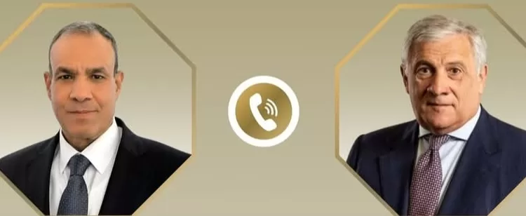 Le ministre des A.E. reçoit un appel téléphonique de son homologue italien 1 - Le Progrès Egyptien