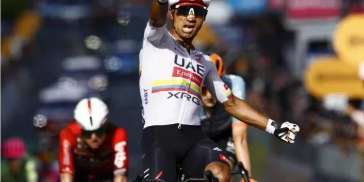 Tour d'Italie: Narvaez console UAE, Ciccone enchante l'Italie 1 - Le Progrès Egyptien
