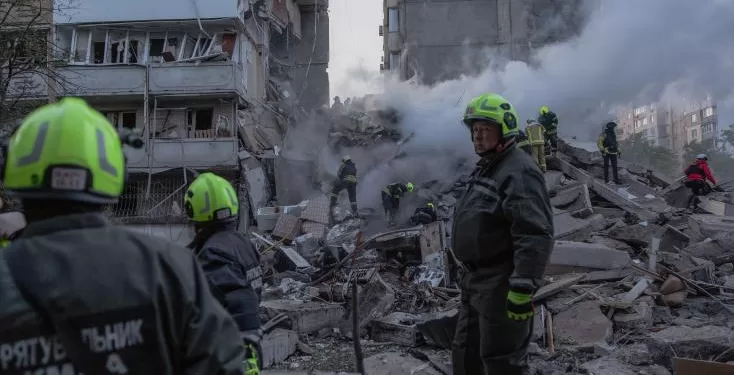 Vaste attaque nocturne sur Kiev 1 - Le Progrès Egyptien