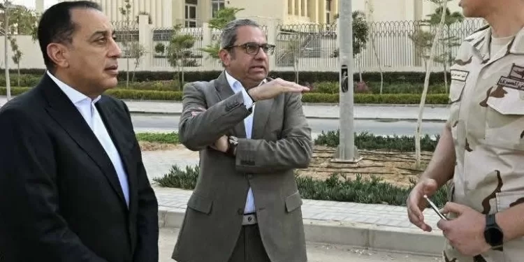 Le PM inspecte le quartier diplomatique dans la NC 2 - Le Progrès Egyptien Le PM inspecte le quartier diplomatique dans la NC 1 - Le Progrès Egyptien