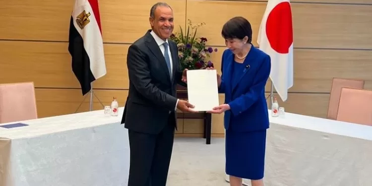 Sommet à Tokyo : Badr Abdelatty remet un message d'Abdel Fattah Al-Sissi à la Première ministre japonaise Sanae Takaichi 2 - Le Progrès Egyptien Sommet à Tokyo : Badr Abdelatty remet un message d'Abdel Fattah Al-Sissi à la Première ministre japonaise Sanae Takaichi 1 - Le Progrès Egyptien