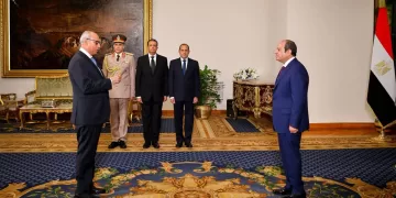 Le Conseiller Mahmoud Aboul Dahab prête serment en tant que Président du Conseil d’État
