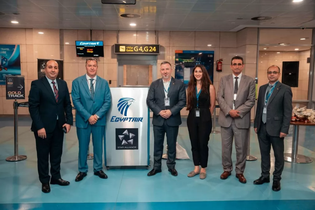EgyptAir inaugure sa première liaison directe vers Chicago 7 - Le Progrès Egyptien