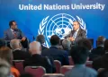 Le ministre des Affaires étrangères expose les grandes lignes de la diplomatie égyptienne à l’Université des Nations Unies à Tokyo