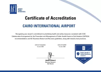 Le Caire renouvelle sa certification sanitaire