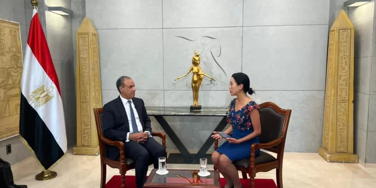 Abdel-Aati accorde une interview à la chaîne coréenne Arirang 1 - Le Progrès Egyptien