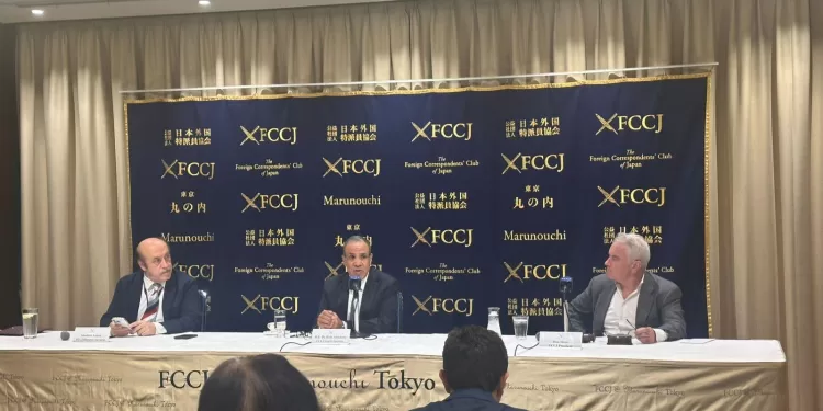 Japon: Conférence de presse d'Abdel-Aati avec des correspondants japonais et étrangers 1 - Le Progrès Egyptien