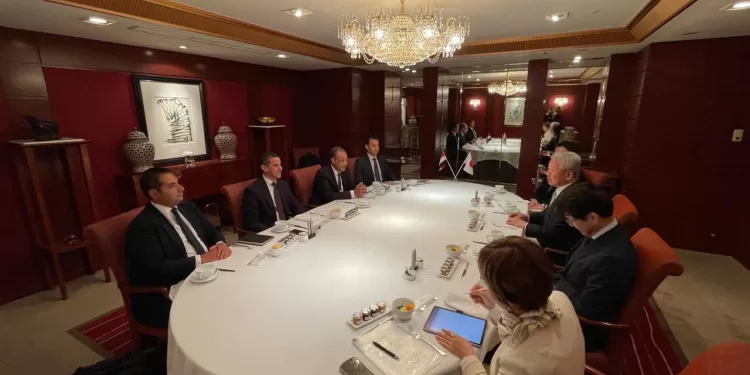 Le ministre des Affaires étrangères rencontre le président de l'Agence japonaise de coopération internationale 1 - Le Progrès Egyptien