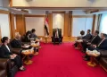 Le ministre des Affaires étrangères rencontre le président de la Japan Overseas Infrastructure Investment Corporation