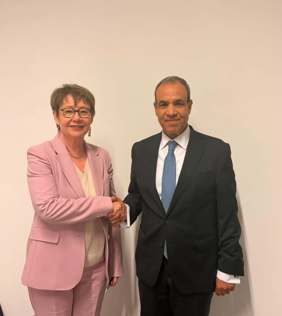 Le ministre des Affaires étrangères rencontre la présidente de la BERD 3 - Le Progrès Egyptien