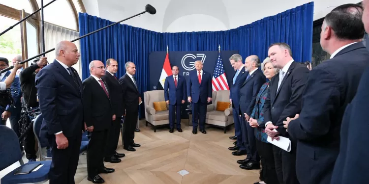 Au G7, Abdel-Fattah Al-Sissi plaide pour une gouvernance renforcée de l’intelligence artificielle 2 - Le Progrès Egyptien Au G7, Abdel-Fattah Al-Sissi plaide pour une gouvernance renforcée de l’intelligence artificielle 1 - Le Progrès Egyptien
