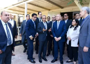 Abdel Aati inaugure les nouveaux aménagements du bureau des légalisations de Héliopolis