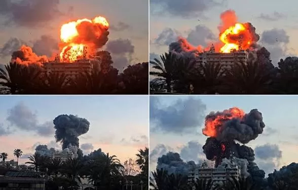 Une frappe israélienne violente à Tyr 1 - Le Progrès Egyptien